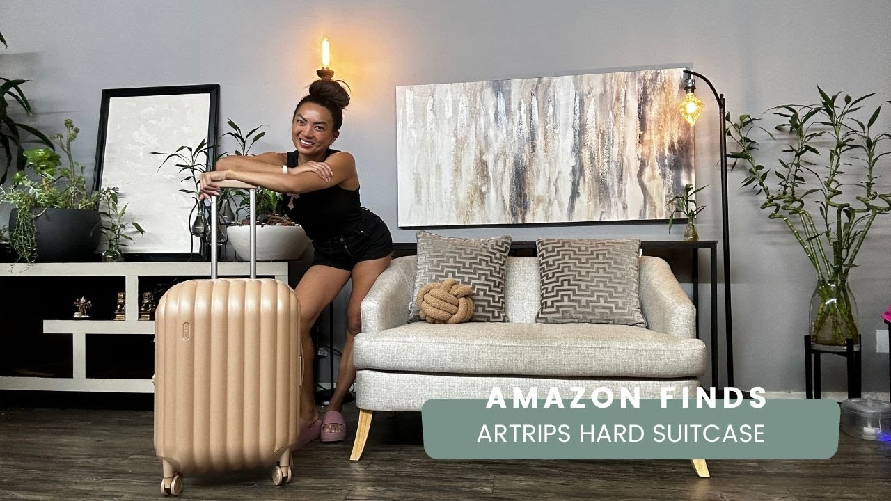 Amazon Find: artrips Hardside Lightweight Suitcase Review | Durable Travel with Spinner Wheels