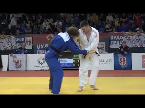 Žarko Ćulum RAK Todor Mladenović BLB 1:0 +100kg #ŠampionatSrbijeSeniori2023