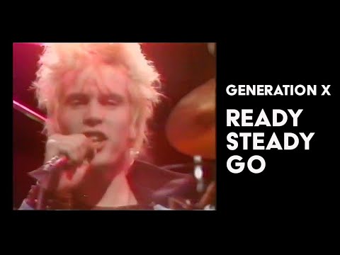 Generation X Ready Steady Go Live TV Appearance