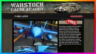 How To Save $6,500,000 On NEW GTA Online DLC Vehicle P-996 Lazer (FREE GTA 5 Online DLC Fighter Jet)