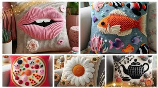 Loved These Beautiful Crochet And Knitting Nice cushion Cover Designs! Crochet Designs #crochet