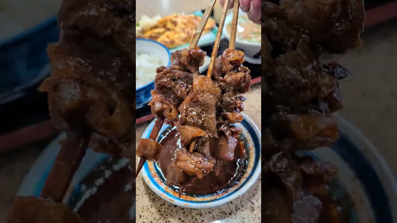 早朝からガッツリ飯！トラックドライバーの聖地の絶品どて串300円！遠方からでも行く価値あり！#グルメ #shorts