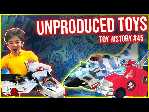 Unproduced Toys - Thundercats, TMNT, Tigersharks, MOTU, Ghostbusters, Toxic Crusader TOY HISTORY #45