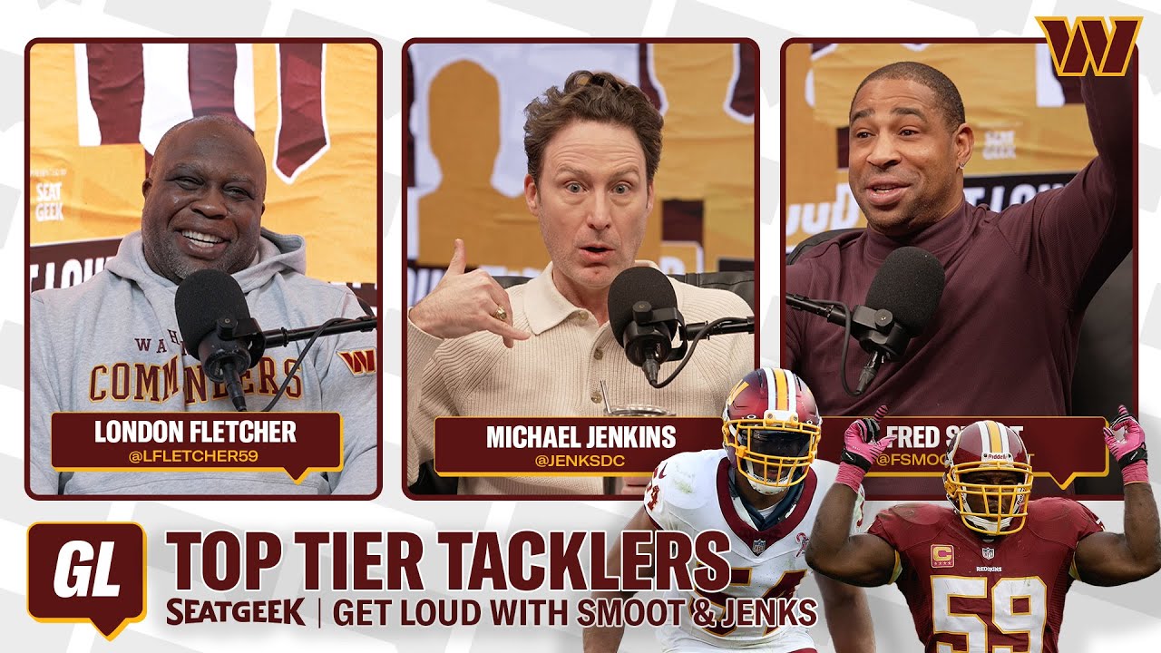 Former WAS LB London Fletcher Welcomes Bobby Wagner to 2,000+ Tackle Club | Get Loud | Commanders