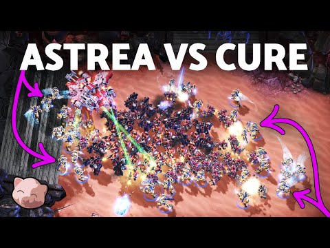 Cure vs Astrea's SICKK ZEALOT SURROUND! | EPT NA 158 Semi Finals (1-game TvP) - StarCraft 2