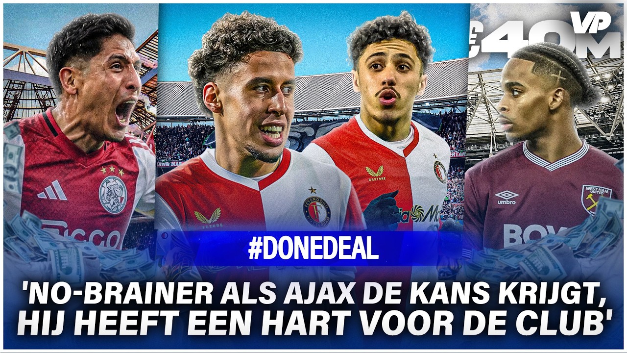 'No-brainer als Ajax hem kan halen, hij heeft een hart voor de club'