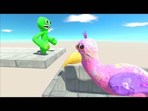 Opilia Bird Jump Challenge - Animal Revolt Battle Simulator