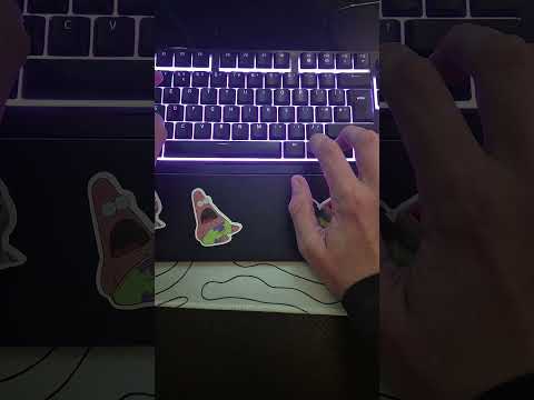How to change the colour of your razer keyboard #razer #keyboard #rgb #fyp