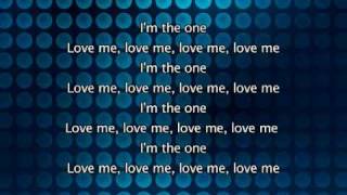 Kylie Minogue - The One, Lyrics In Video