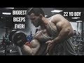 BEST BICEPS SHAPE EVER - Young Muscle Boy With Giant Arms | Best excercises for biceps