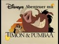 Abenteuer Mit Timon Und Pumbaa Opening German Deutsch