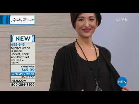 HSN | Slinky Brand Fashions 01.25.2019 - 08 AM