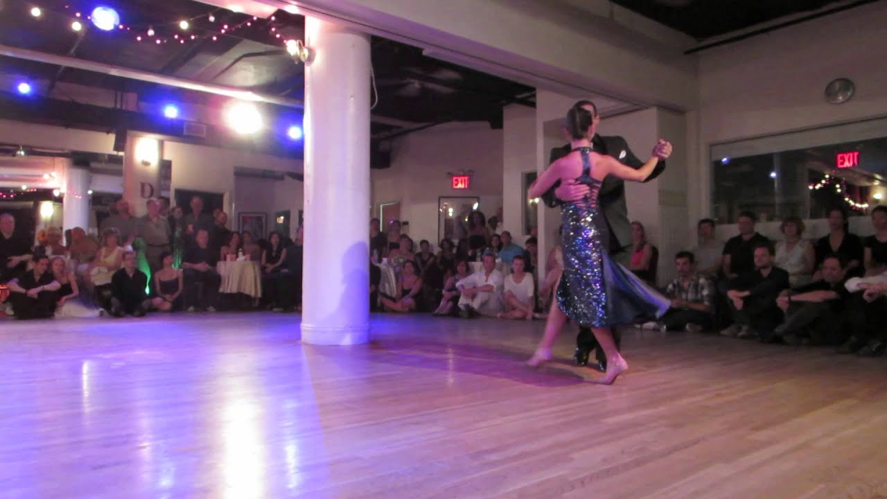Junior Cervila and Guadalupe Garcia at All Night Milonga NYC 2015