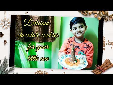 #deliciouschocolatecookies#nobakecooking#idealforkids#festivecookies#