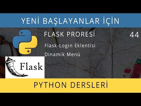 Yeni Başlayanlar İçin Python Dersleri 2019 - FLASK - Ders 44
