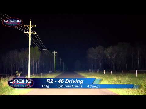 R2 46 LED Drive Beam Pattern by Rigid industries