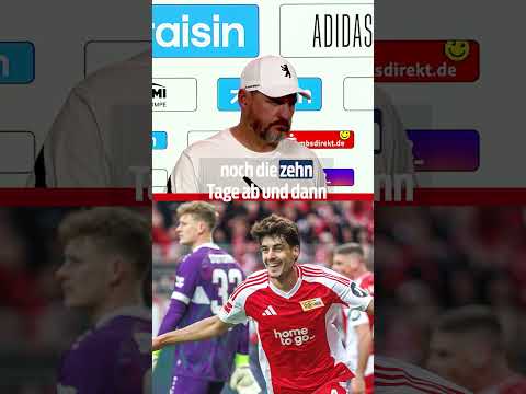 Baumgart schmeißt Diogo Leite aus dem Union-Kader | #shorts