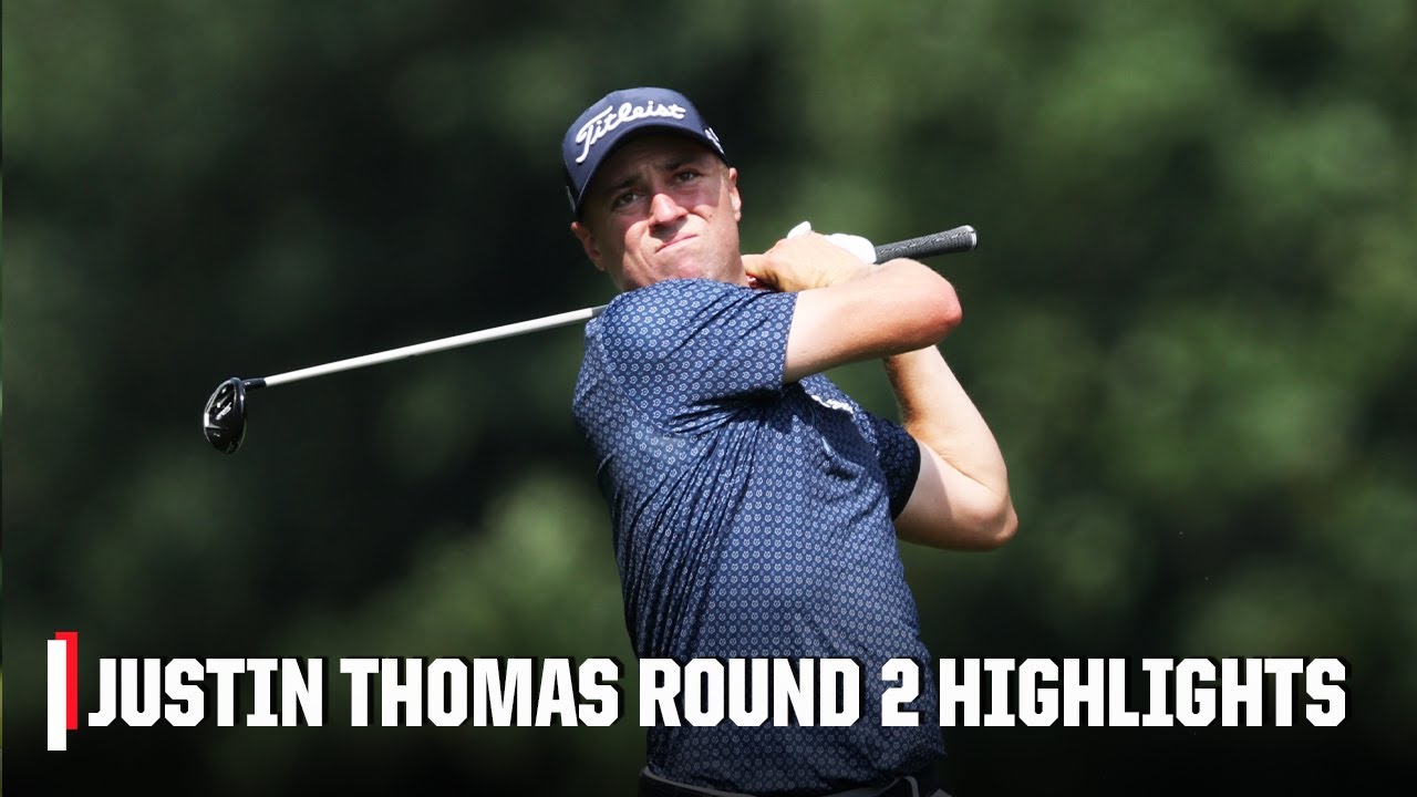 Justin Thomas HIGHLIGHTS 🎥 Round 2 of the BMW Championship | Golf on ESPN