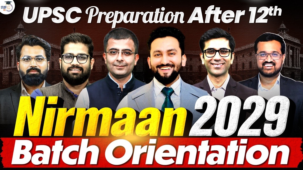 Nirmaan 2029 Batch Orientation  | Your First Step to UPSC After 12th