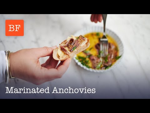 Marinated Anchovies | Building Feasts