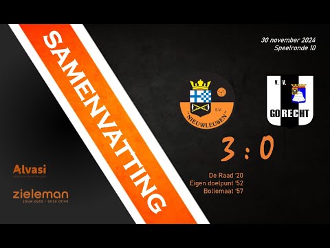Samenvatting S.V. Nieuwleusen 1 - Gorecht 1