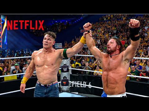 John Cena defeats AJ Styles in an ALL-TIME CLASSIC to close out rivalry | WWE Crown Jewel | 10/11/25