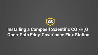 instalación de una estación campbell scientific eddy-covariance open-path para medida flujos co2/h2o 
