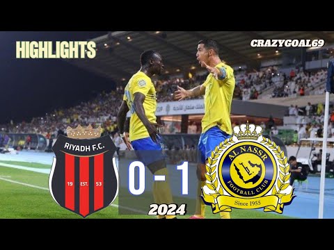 Cristiano Ronaldo - Al-Riyadh vs Al-Nassr 0-1 Extended Highlights & Goals 2024