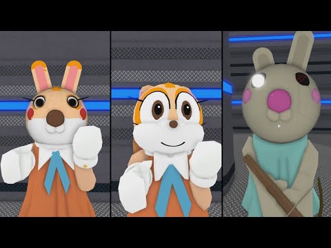 CREAM THE RABBIT VS BUNNY JUMPSCARE - Roblox Piggy FANGAME