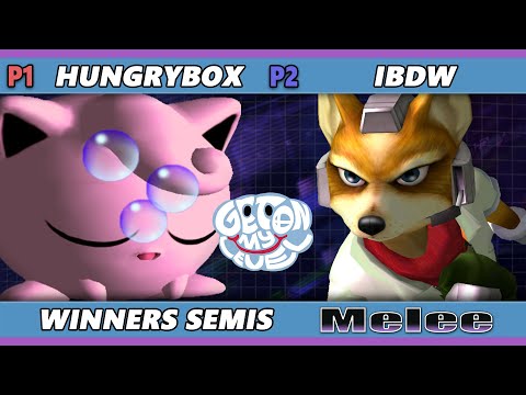 GOML 2022 Winners Semis - iBDW (Fox) Vs. Hungrybox (Jigglypuff) SSBM Melee Tournament