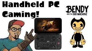 HANDHELD BENDY AND THE INK MACHINE - GPD WIN UNBOX AND TEST