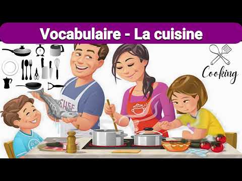 Le vocabulaire de la cuisine française 🍽️🥄🔪🍳🧂🫕