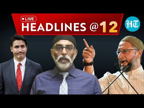 Sri Lanka's 'Tight Slap' To Canada, Pannun's 'Tukde Tukde' Plot Busted, Owaisi's Horrific Prediction