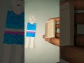 DIY Paper And Matchbox Doll Shorts Shortvideo Viral Matchbox Paperdoll