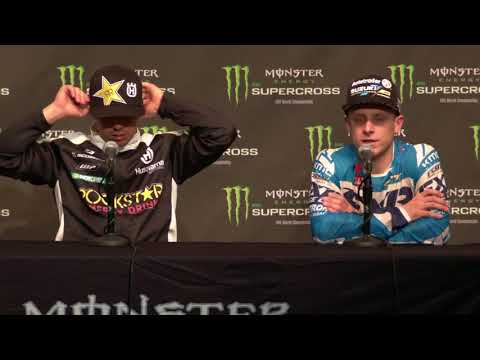 250SX Post Race Press Conference - Arlington - Race Day LIVE 2018