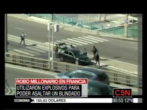 C5N ROBO MILLONARIO EN FRANCIA