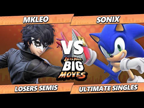 LMBM 2023 Losers Semis - MkLeo (Joker, Pyra Mythra) Vs. Sonix (Sonic) SSBU Ultimate Tournament