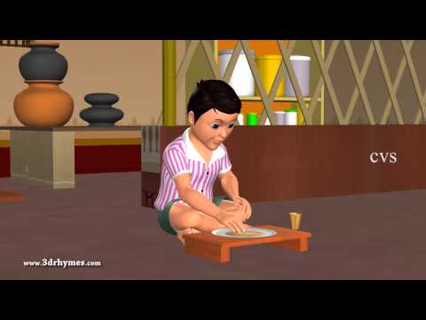 Learn Telugu Actions - 3D Animation Telugu Preschool Rhymes for Children
