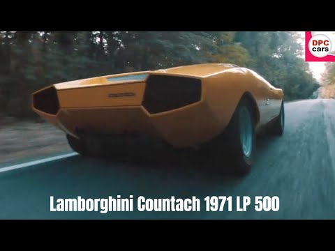 Lamborghini Countach 1971 LP 500 Unveiled at Villa d’Este