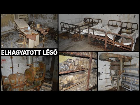 Elhagyatott LÉGÓ! Óvóhely, teljesen felszerelve.