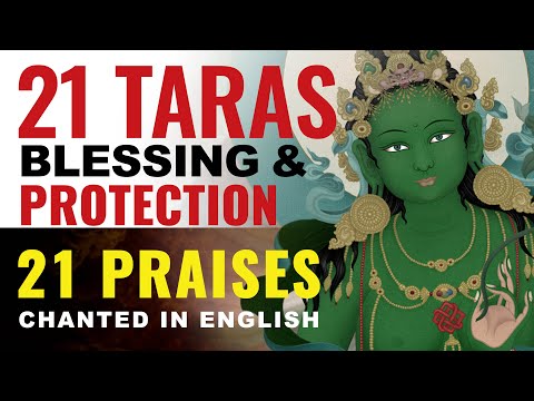 21 Praises Tara Chanted Beautifully in English, Art by VV Sapar and Ben Christian