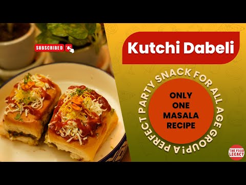 Lets Make Kutchi Dabeli 🍔 | A Indian Burger ! a perfect party starter for all age group.
