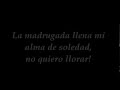Perla - Comienza a Amanecer (Letras en pantalla)
