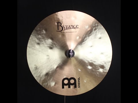 Meinl 16" Byzance Traditional Extra Thin Hammered Crash - 1107g (video demo) image 2
