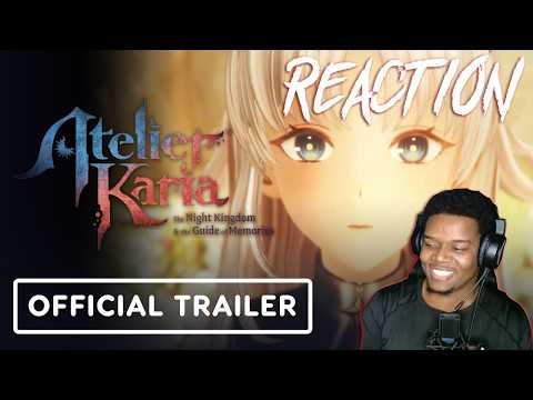 BLIND REACTION - Atelier Karia The Night Kingdom & the Guide of Memories - Official Reveal Trailer