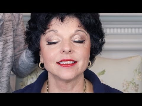 Glam Makeup on My Mom! Makeup for Mature Skin over 50 Video