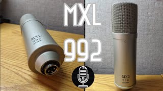 Video thumbnail for MXL 992 - Condenser Microphone - Test / Review by Obscure Mics