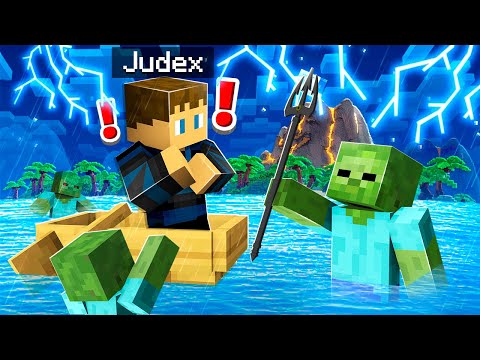 JEG UDFORSKEDE HAVET OG FANDT DETTE! - Minecraft Raft #2