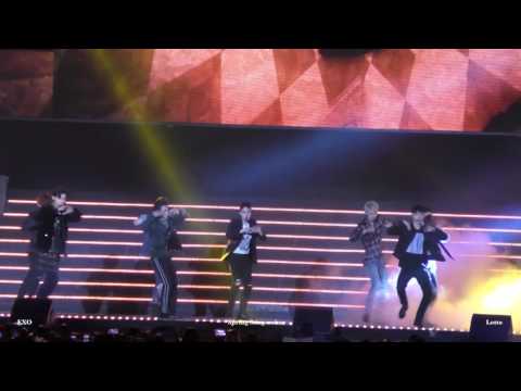 161009 Asia Song Fastival EXO - Lotto (full focus)