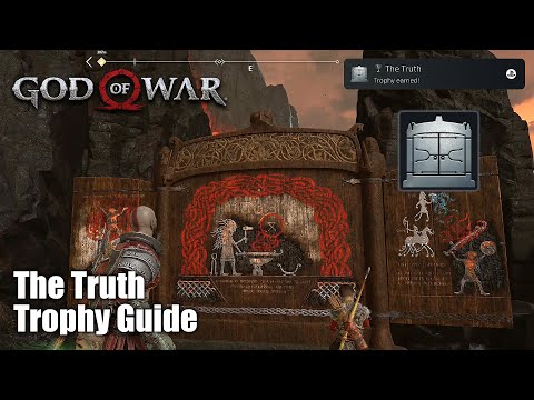 God of War 2018 - The Truth Trophy Guide (Read all 11 of the Jötnar shrines)